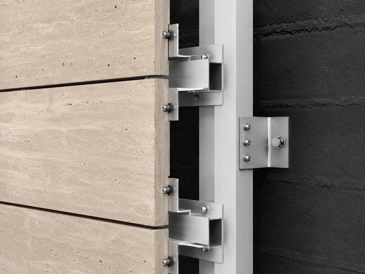 Natural stone cladding scope and exterior wall finishing by X4 Design and Build